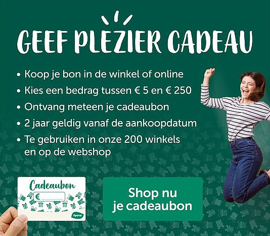 GEEF PLEZIER CADEAU