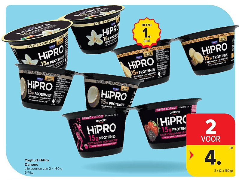 Yoghurt HiPro Danone
