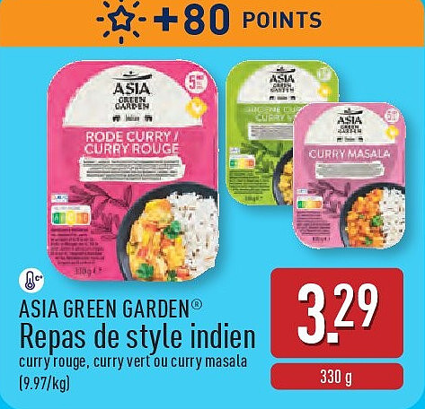 Repas de style indien