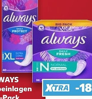 Always Slipeinlagen Big-Pack