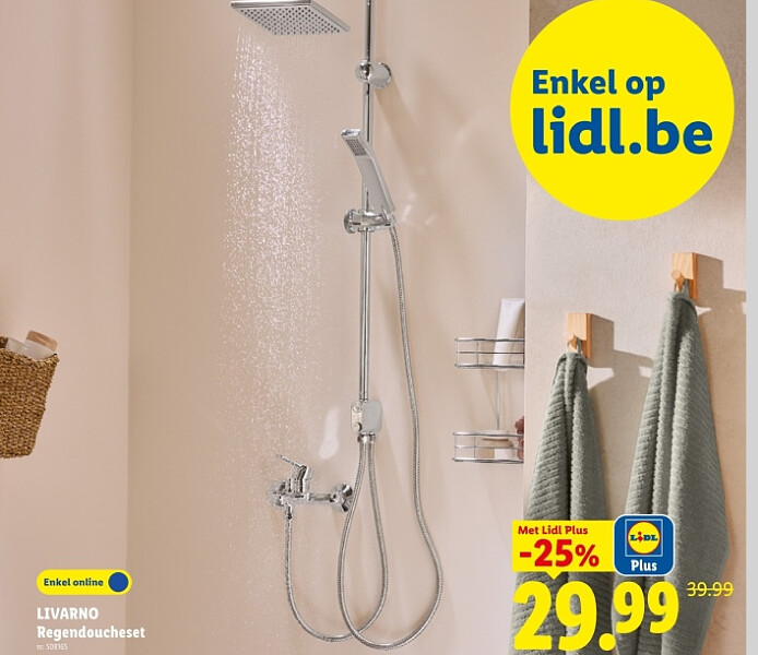 Regendoucheset