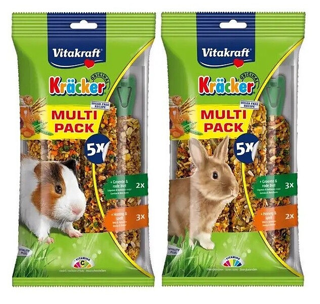 Vitakraft cavia- of konijnensnacks Kräcker multipak