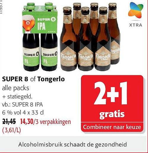 SUPER 8 IPA 6 % vol 4 x 33 cl
