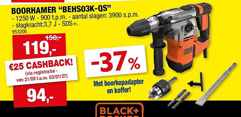 BOORHAMER “BEHS03K-QS”