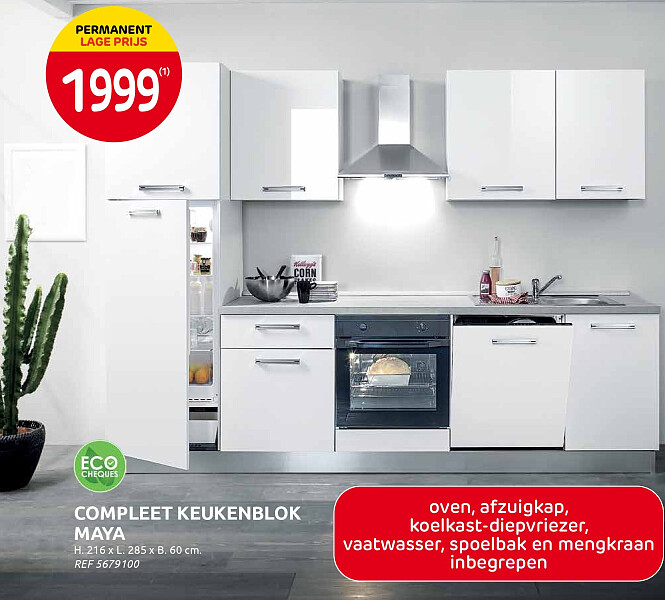 Compleet keukenblok Maya