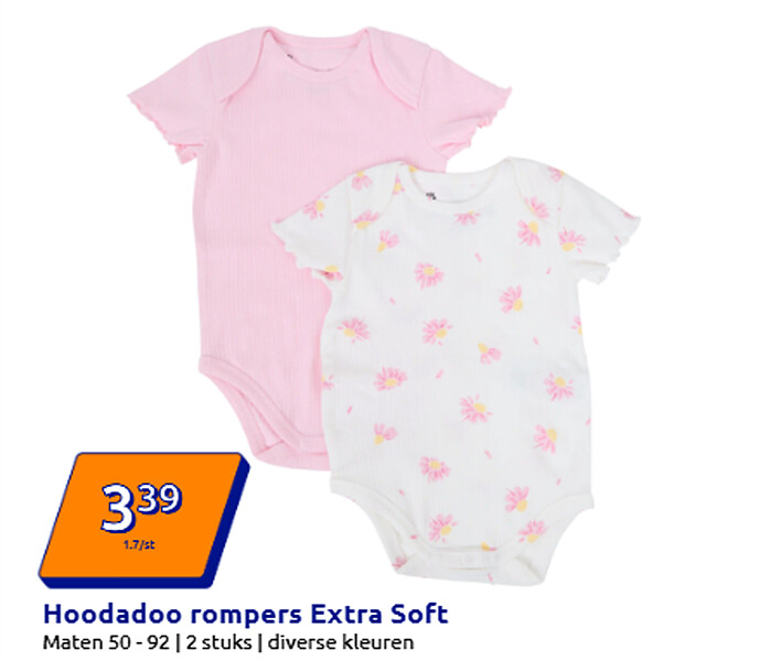 Hoodadoo rompers Extra Soft