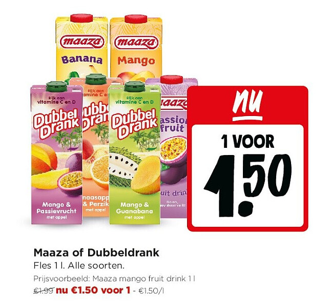 Maaza of Dubbeldrank