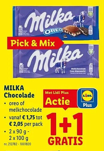 MILKA Chocolade