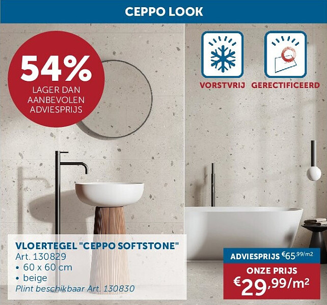 VLOERTEGEL "CEPPO SOFTSTONE"