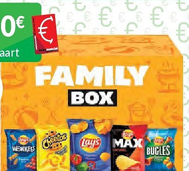 Lay's Family box 15 stuks 370,5g