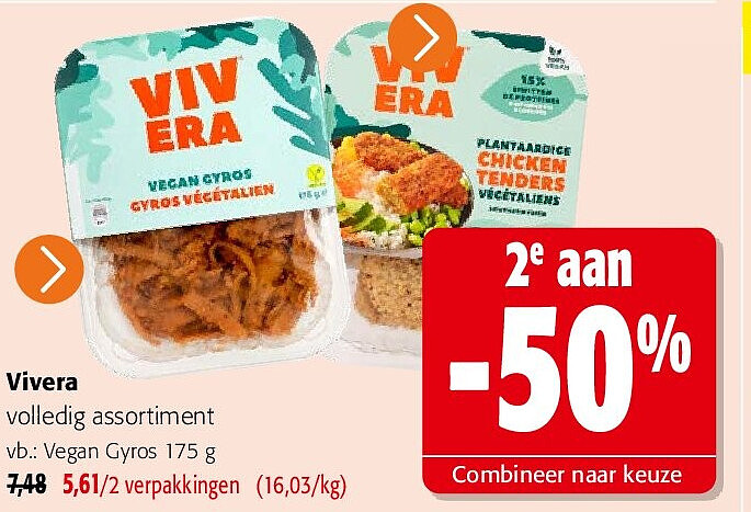 Vivera volledig assortiment