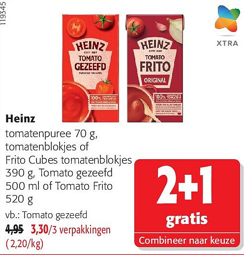 Heinz tomatenpuree 70 g
