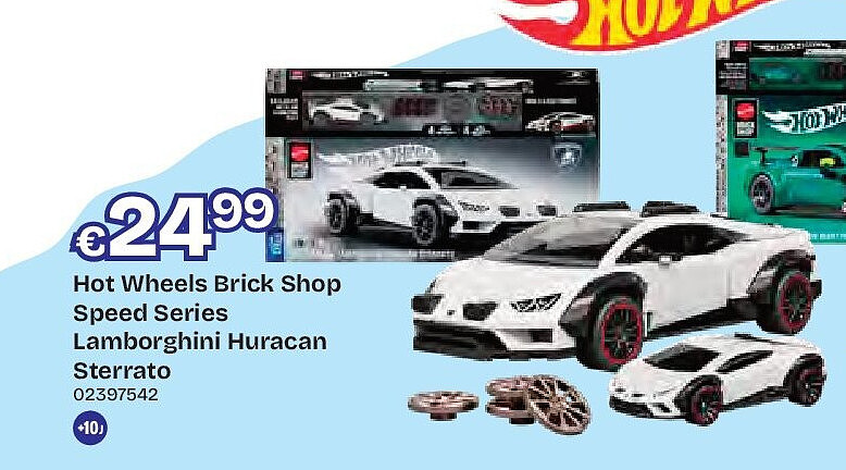 Hot Wheels Brick Shop Speed Series Lamborghini Huracan Sterrato