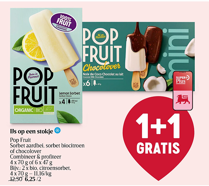 IJs op een stokje