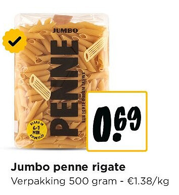 Jumbo penne rigate