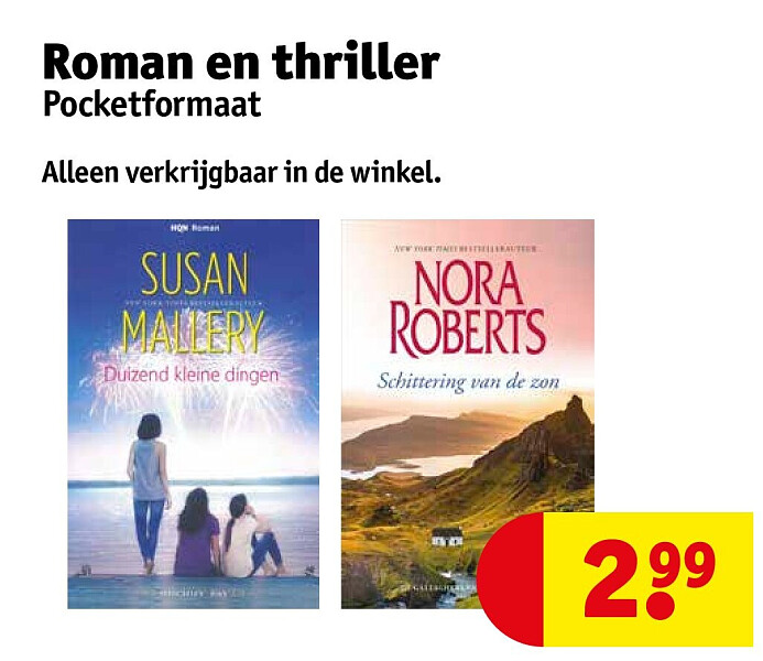 Roman en thriller