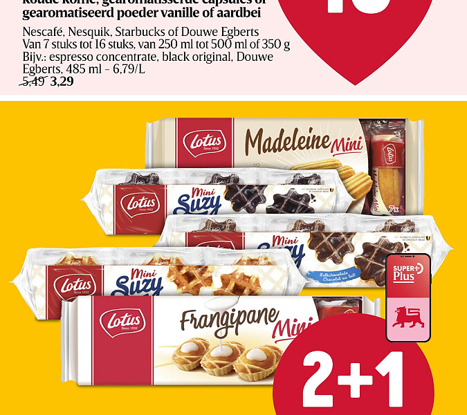 Minigebak of wafels