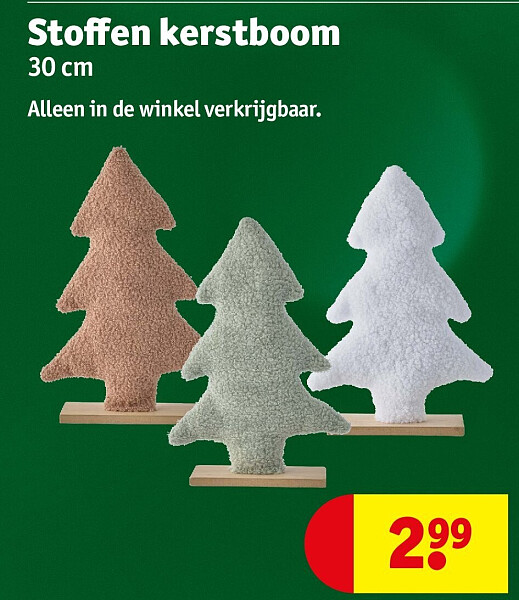 Stoffen kerstboom