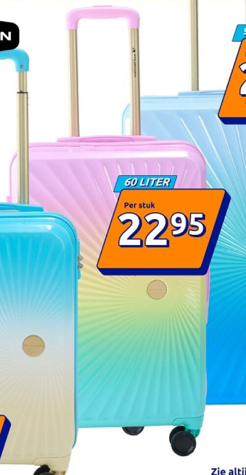 Spilbergen koffer Ibiza 60 LITER