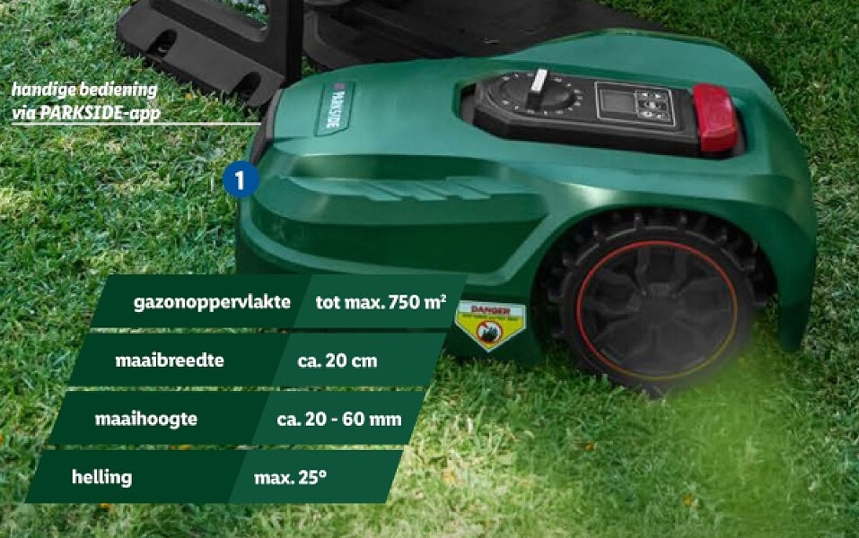 1. Robotmaaier, 20 V