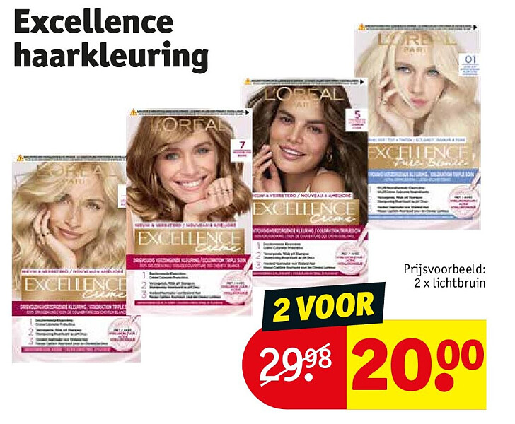 Excellence haarkleuring