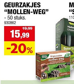 GEURZAKJES “MOLLEN-WEG”