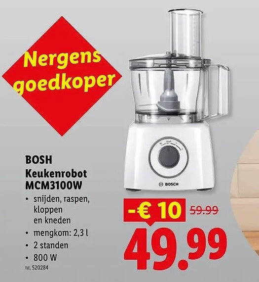 Keukenrobot MCM3100W