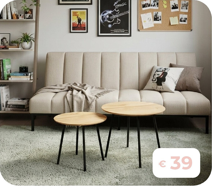 Set ronde salontafels