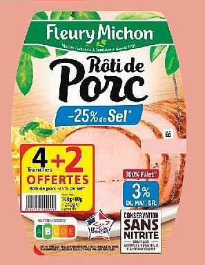 Rôti de porc Fleury Michon