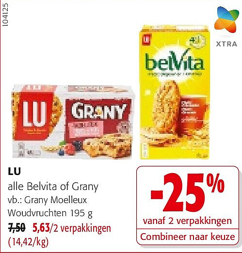 LU Grany Moelleux Woudvruchten 195 g