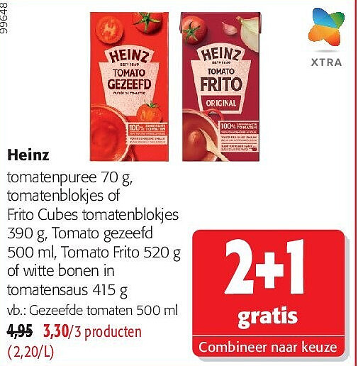 Heinz Gezeefde tomaten 500 ml