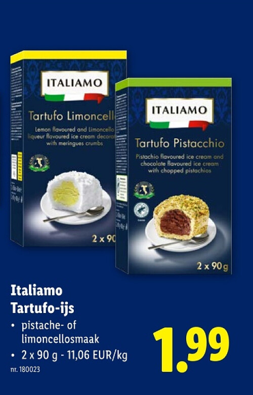 Tartufo-ijs