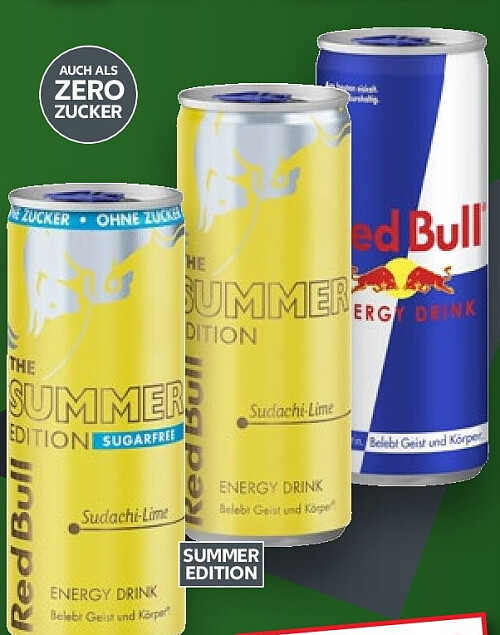 RED BULL Energy Drink oder Erfrischungsgetränk versch.