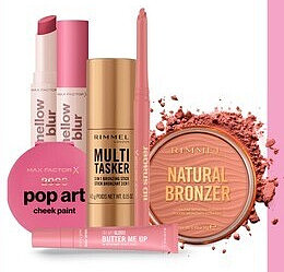 Rimmel en Max Factor make-up