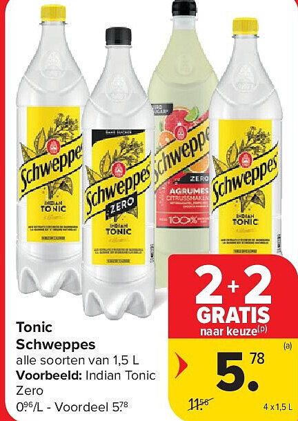 Tonic Schweppes