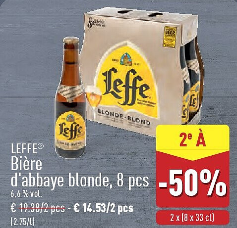 Bière d'abbaye blonde, 8pcs
