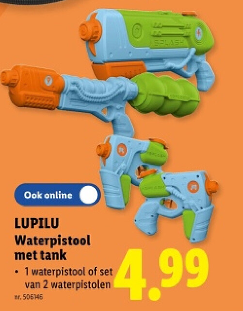 aterpistool met tank