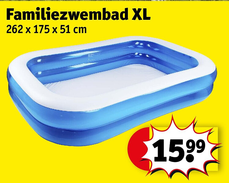 Familiezwembad XL