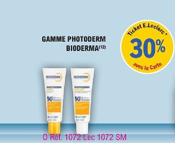 GAMME PHOTODERM BIODERMA(12)