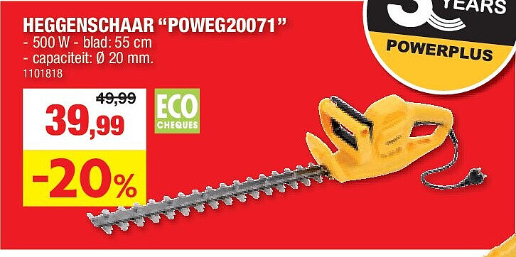 HEGGENSCHAAR “POWEG20071”