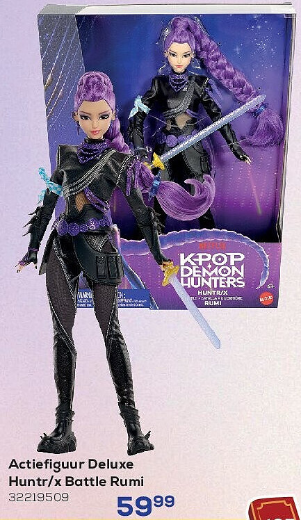 Actiefiguur Deluxe Huntr/x Battle Rumi