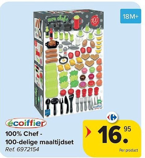 100% Chef - 100-delige maaltijdset