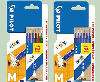 Recharges de stylos FriXion Pilot