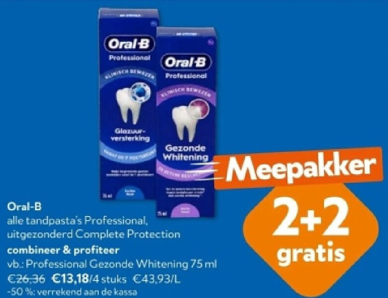 Oral-B Professional Gezonde Whitening 75 ml