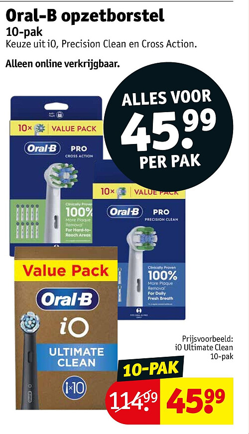 Oral-B opzetborstel