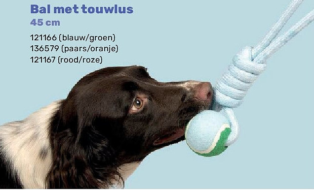 Bal met touwlus