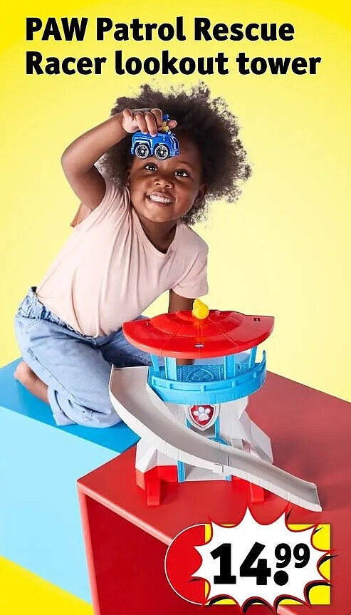 PAW Patrol Rescue Racer lookout tower