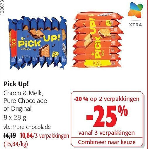 Pick Up! Pure chocolade