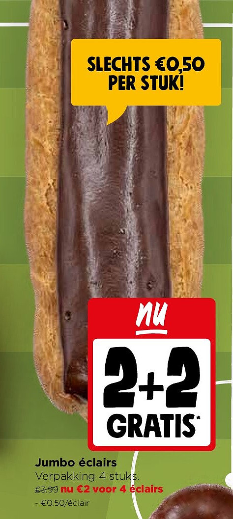Jumbo éclairs