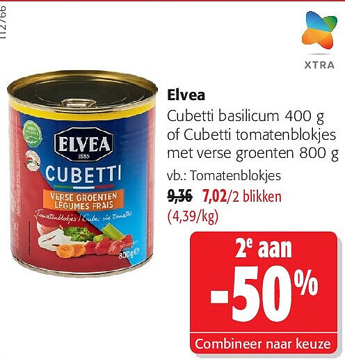 Elvea Cubetti basilicum 400 g